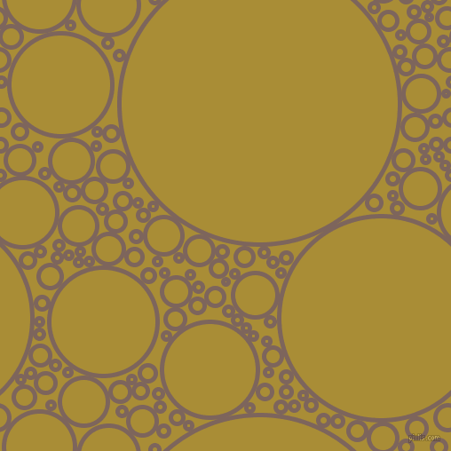 bubbles, circles, sponge, big, medium, small, 5 pixel line width, Russett and Reef Gold circles bubbles sponge soap seamless tileable