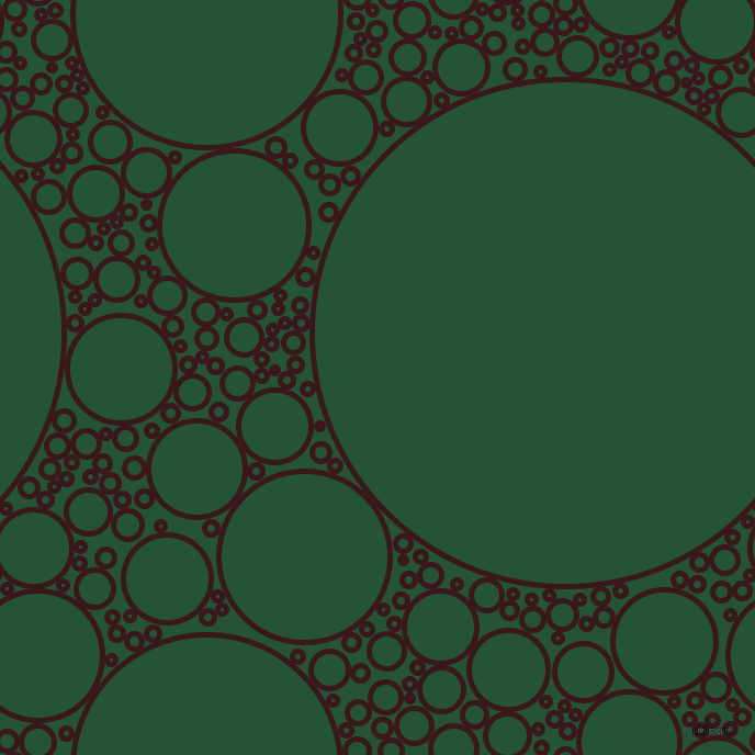 bubbles, circles, sponge, big, medium, small, 5 pixel line width, Rustic Red and Kaitoke Green circles bubbles sponge soap seamless tileable
