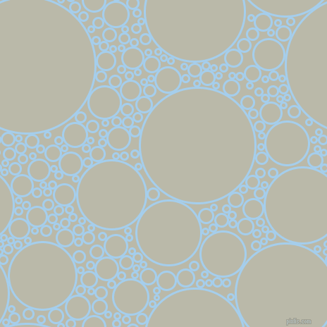 bubbles, circles, sponge, big, medium, small, 3 pixel line width, Sail and Mist Grey circles bubbles sponge soap seamless tileable