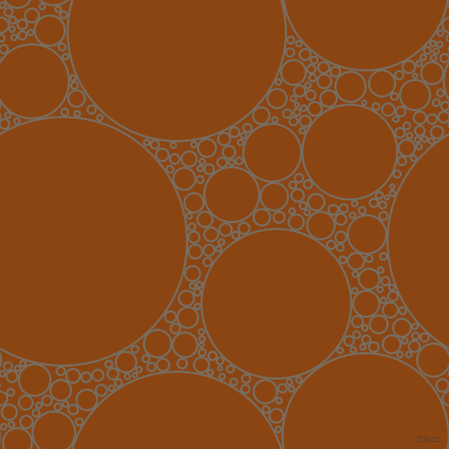 bubbles, circles, sponge, big, medium, small, 3 pixel line width, Sandstone and Saddle Brown circles bubbles sponge soap seamless tileable