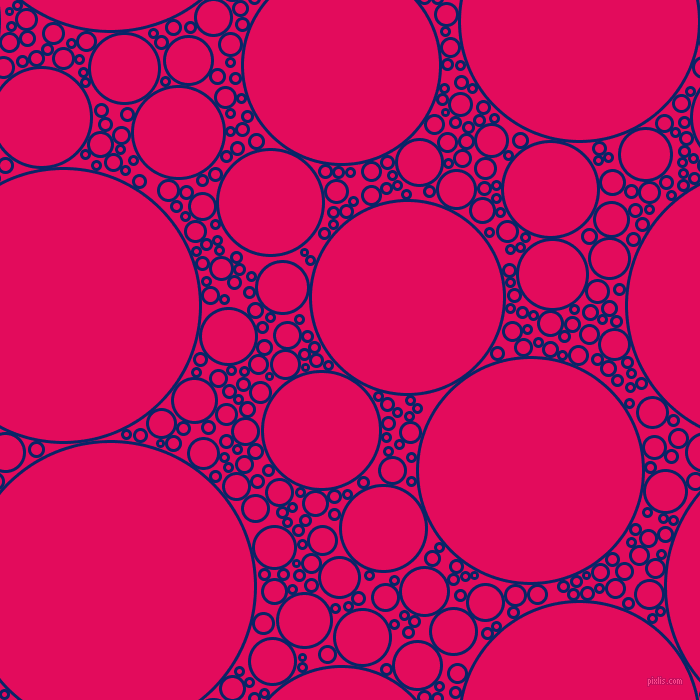 bubbles, circles, sponge, big, medium, small, 3 pixel line width, Sapphire and Razzmatazz circles bubbles sponge soap seamless tileable