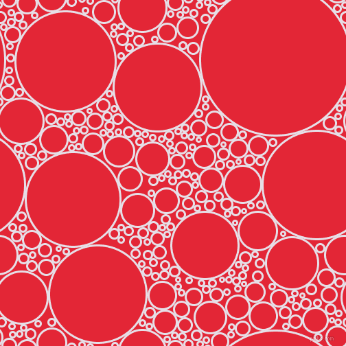 bubbles, circles, sponge, big, medium, small, 3 pixel line width, Selago and Alizarin circles bubbles sponge soap seamless tileable