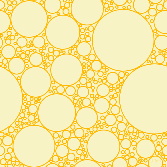bubbles, circles, sponge, big, medium, small, 3 pixel line width, Selective Yellow and Corn Field circles bubbles sponge soap seamless tileable