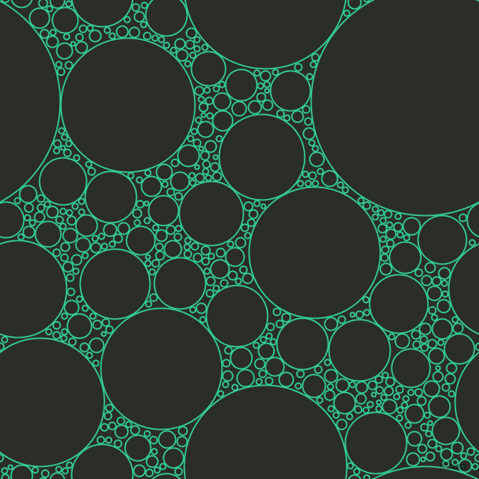 bubbles, circles, sponge, big, medium, small, 2 pixel line width, Shamrock and Marshland circles bubbles sponge soap seamless tileable