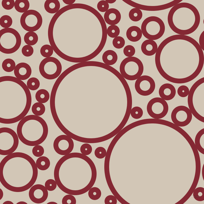 bubbles, circles, sponge, big, medium, small, 17 pixel line width, Shiraz and Stark White circles bubbles sponge soap seamless tileable