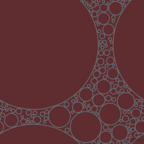 bubbles, circles, sponge, big, medium, small, 3 pixel line width, Shuttle Grey and Jazz circles bubbles sponge soap seamless tileable