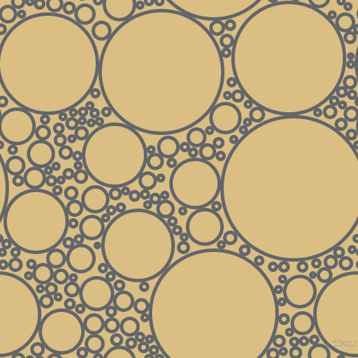 bubbles, circles, sponge, big, medium, small, 5 pixel line width, Shuttle Grey and Straw circles bubbles sponge soap seamless tileable