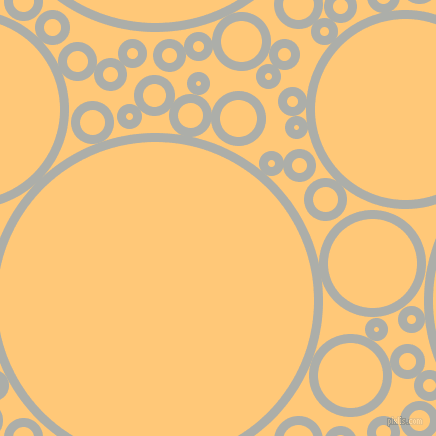 bubbles, circles, sponge, big, medium, small, 9 pixel line width, Silver Chalice and Chardonnay circles bubbles sponge soap seamless tileable