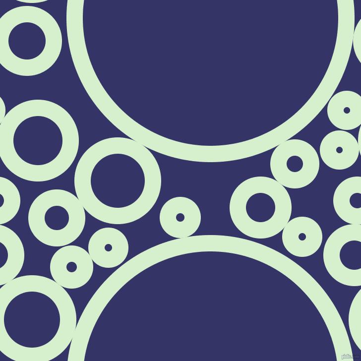 bubbles, circles, sponge, big, medium, small, 33 pixel line width, Snowy Mint and Deep Koamaru circles bubbles sponge soap seamless tileable