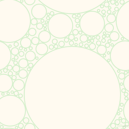 bubbles, circles, sponge, big, medium, small, 3 pixel line width, Snowy Mint and Floral White circles bubbles sponge soap seamless tileable