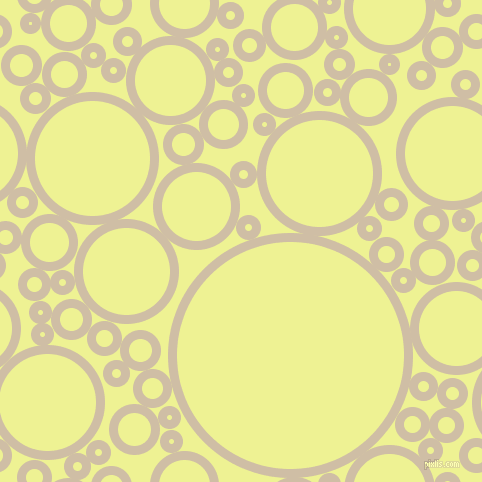 bubbles, circles, sponge, big, medium, small, 9 pixel line width, Soft Amber and Jonquil circles bubbles sponge soap seamless tileable