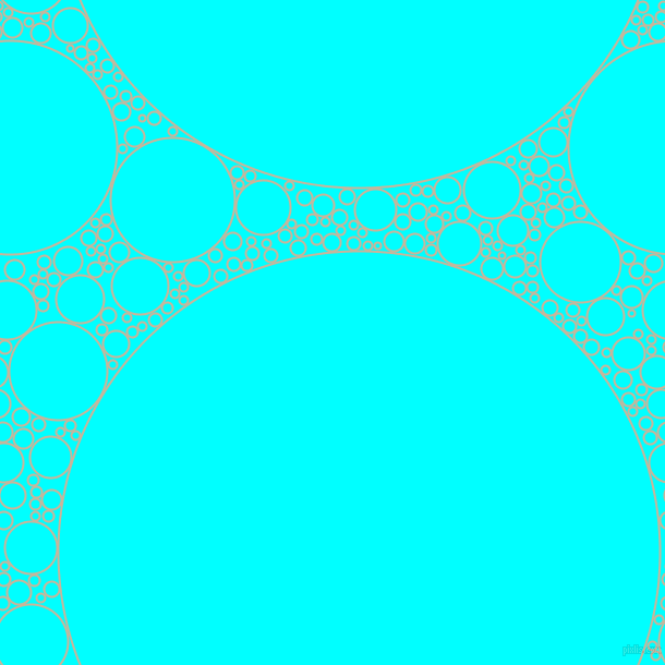 bubbles, circles, sponge, big, medium, small, 2 pixel line width, Sour Dough and Aqua circles bubbles sponge soap seamless tileable