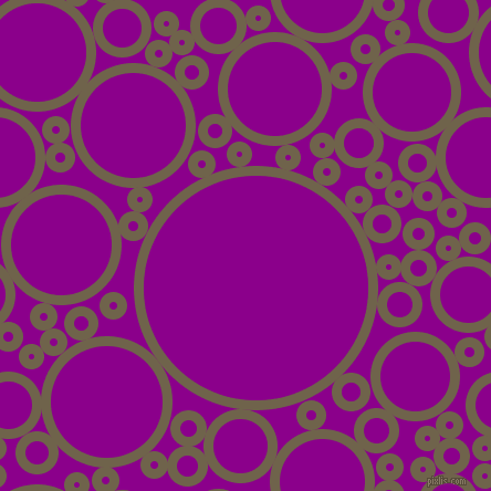 bubbles, circles, sponge, big, medium, small, 9 pixel line width, Soya Bean and Dark Magenta circles bubbles sponge soap seamless tileable