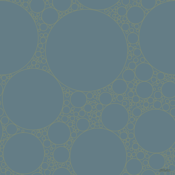 bubbles, circles, sponge, big, medium, small, 2 pixel line width, Spanish Green and Hoki circles bubbles sponge soap seamless tileable