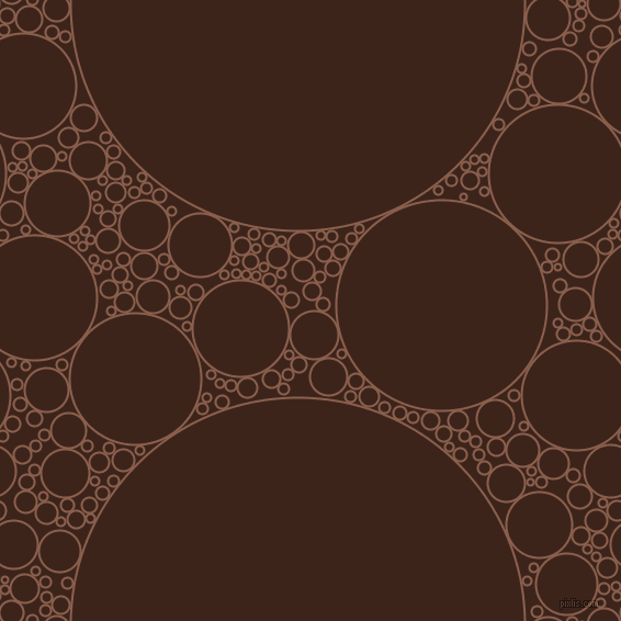 bubbles, circles, sponge, big, medium, small, 2 pixel line width, Spicy Mix and Brown Pod circles bubbles sponge soap seamless tileable
