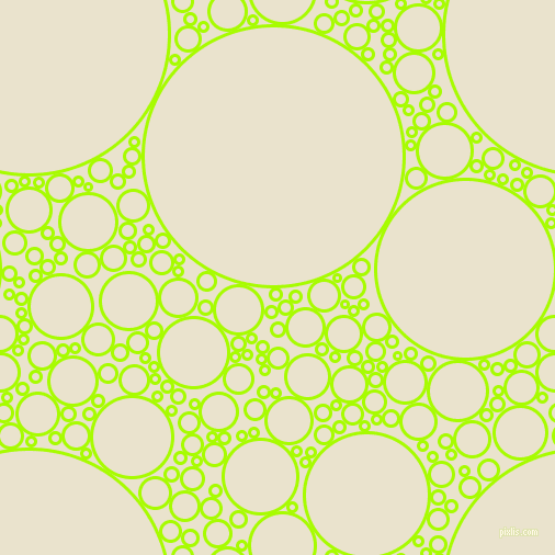 bubbles, circles, sponge, big, medium, small, 3 pixel line width, Spring Bud and Orange White circles bubbles sponge soap seamless tileable
