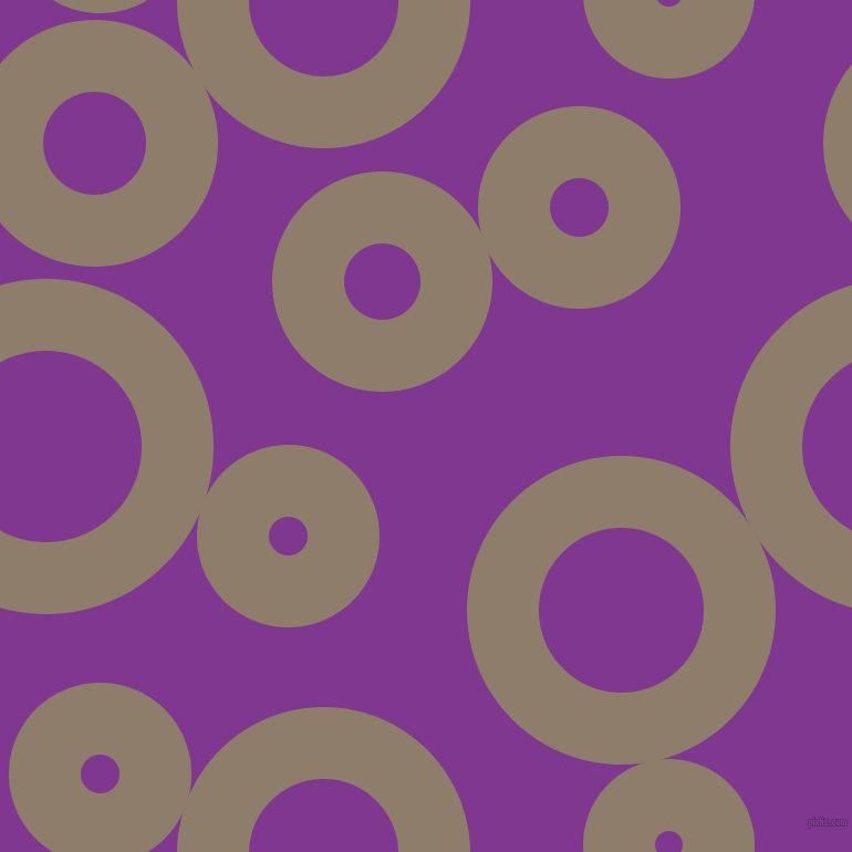 bubbles, circles, sponge, big, medium, small, 65 pixel line width, Squirrel and Vivid Violet circles bubbles sponge soap seamless tileable