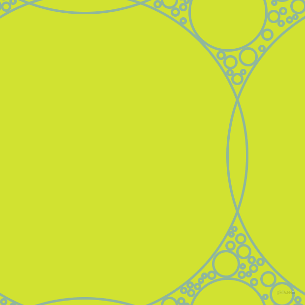 bubbles, circles, sponge, big, medium, small, 5 pixel line width, Summer Green and Pear circles bubbles sponge soap seamless tileable