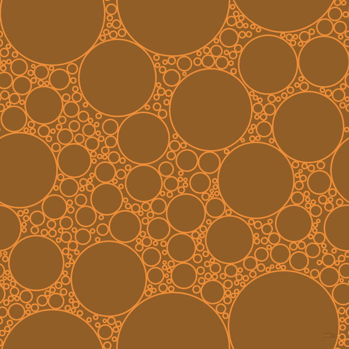 bubbles, circles, sponge, big, medium, small, 3 pixel line width, Sun and Afghan Tan circles bubbles sponge soap seamless tileable