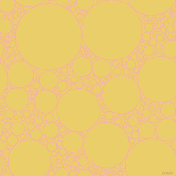 bubbles, circles, sponge, big, medium, small, 2 pixel line width, Sundown and Golden Sand circles bubbles sponge soap seamless tileable