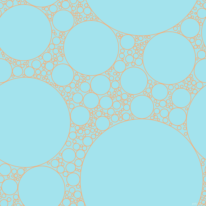 bubbles, circles, sponge, big, medium, small, 2 pixel line width, Tacao and Blizzard Blue circles bubbles sponge soap seamless tileable