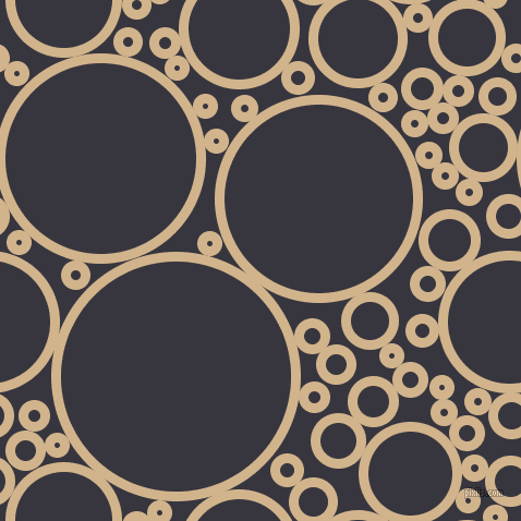 bubbles, circles, sponge, big, medium, small, 9 pixel line width, Tan and Revolver circles bubbles sponge soap seamless tileable