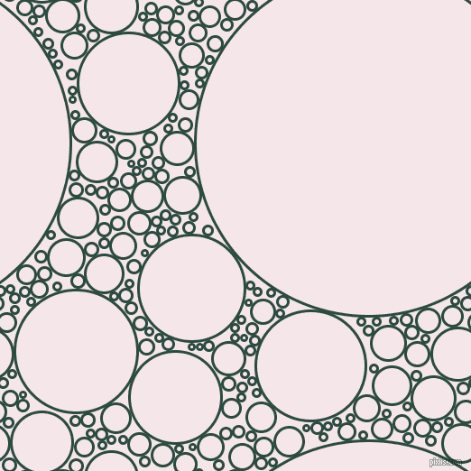 bubbles, circles, sponge, big, medium, small, 3 pixel line width, Te Papa Green and Amour circles bubbles sponge soap seamless tileable