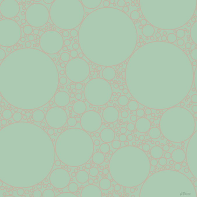 bubbles, circles, sponge, big, medium, small, 3 pixel line width, Tea and Gum Leaf circles bubbles sponge soap seamless tileable