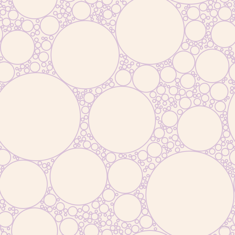 bubbles, circles, sponge, big, medium, small, 3 pixel line width, Thistle and Linen circles bubbles sponge soap seamless tileable