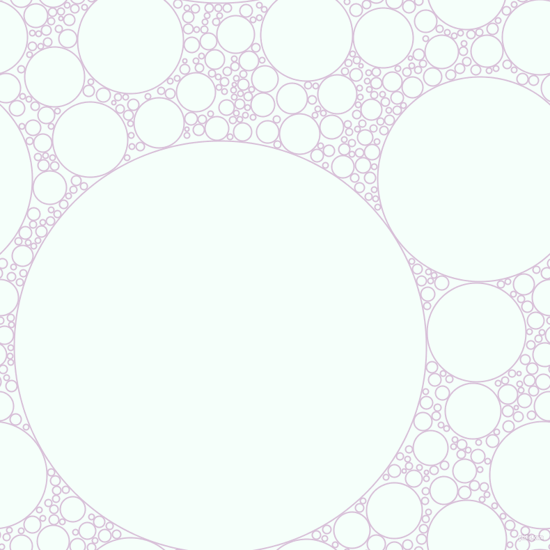 bubbles, circles, sponge, big, medium, small, 2 pixel line width, Thistle and Mint Cream circles bubbles sponge soap seamless tileable