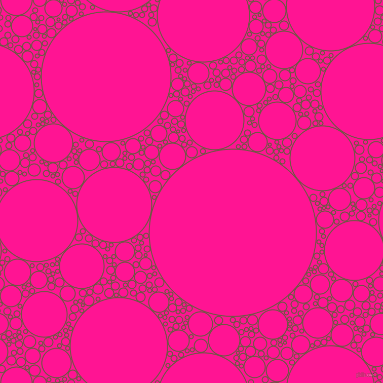 bubbles, circles, sponge, big, medium, small, 2 pixel line width, Tobacco Brown and Deep Pink circles bubbles sponge soap seamless tileable