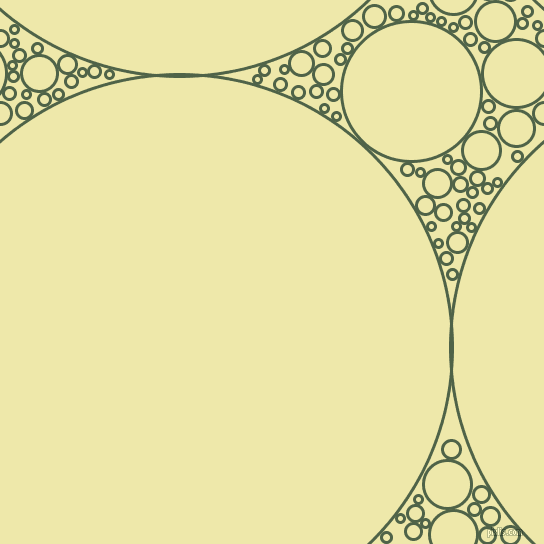 bubbles, circles, sponge, big, medium, small, 3 pixel line width, Tom Thumb and Pale Goldenrod circles bubbles sponge soap seamless tileable