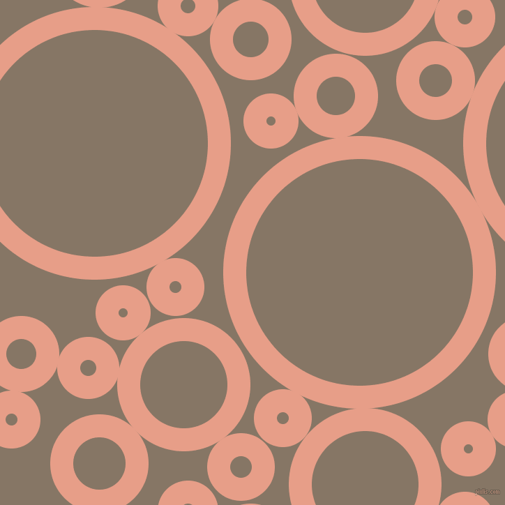 bubbles, circles, sponge, big, medium, small, 33 pixel line width, Tonys Pink and Sand Dune circles bubbles sponge soap seamless tileable