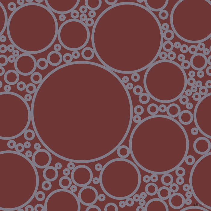 bubbles, circles, sponge, big, medium, small, 9 pixel line width, Topaz and Sanguine Brown circles bubbles sponge soap seamless tileable