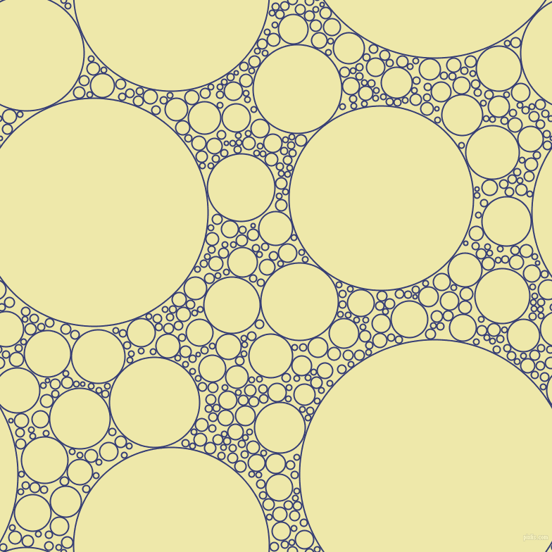 bubbles, circles, sponge, big, medium, small, 2 pixel line width, Torea Bay and Pale Goldenrod circles bubbles sponge soap seamless tileable