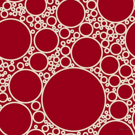bubbles, circles, sponge, big, medium, small, 5 pixel line width, Travertine and Carmine circles bubbles sponge soap seamless tileable