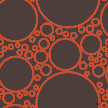 bubbles, circles, sponge, big, medium, small, 9 pixel line width, Trinidad and Crater Brown circles bubbles sponge soap seamless tileable