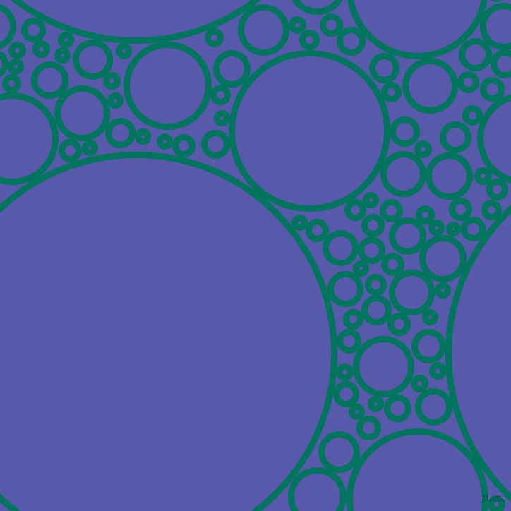 bubbles, circles, sponge, big, medium, small, 9 pixel line width, Tropical Rain Forest and Rich Blue circles bubbles sponge soap seamless tileable