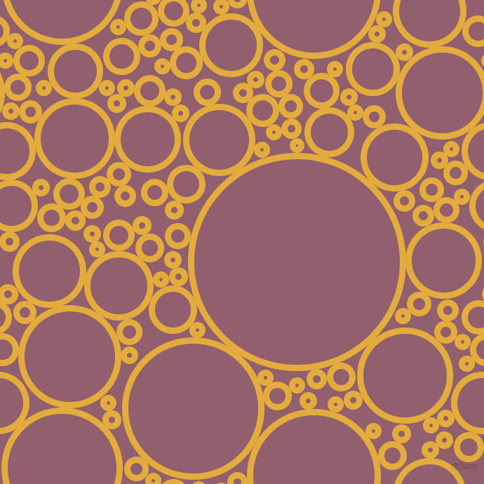 bubbles, circles, sponge, big, medium, small, 9 pixel line width, Tulip Tree and Mauve Taupe circles bubbles sponge soap seamless tileable