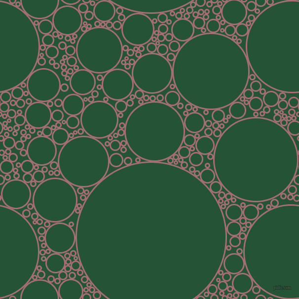bubbles, circles, sponge, big, medium, small, 3 pixel line width, Turkish Rose and Kaitoke Green circles bubbles sponge soap seamless tileable