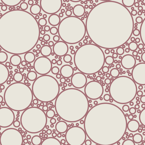 bubbles, circles, sponge, big, medium, small, 5 pixel line width, Turkish Rose and Narvik circles bubbles sponge soap seamless tileable