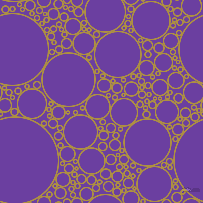 bubbles, circles, sponge, big, medium, small, 3 pixel line width, Turmeric and Royal Purple circles bubbles sponge soap seamless tileable