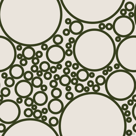 bubbles, circles, sponge, big, medium, small, 9 pixel line width, Turtle Green and Pampas circles bubbles sponge soap seamless tileable