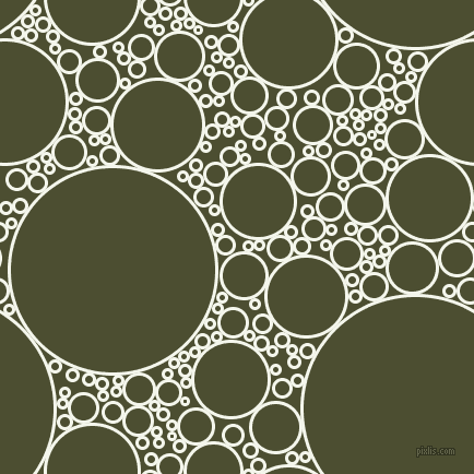 bubbles, circles, sponge, big, medium, small, 3 pixel line width, Twilight Blue and Waiouru circles bubbles sponge soap seamless tileable