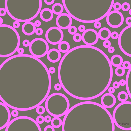 bubbles, circles, sponge, big, medium, small, 9 pixel line width, Ultra Pink and Flint circles bubbles sponge soap seamless tileable
