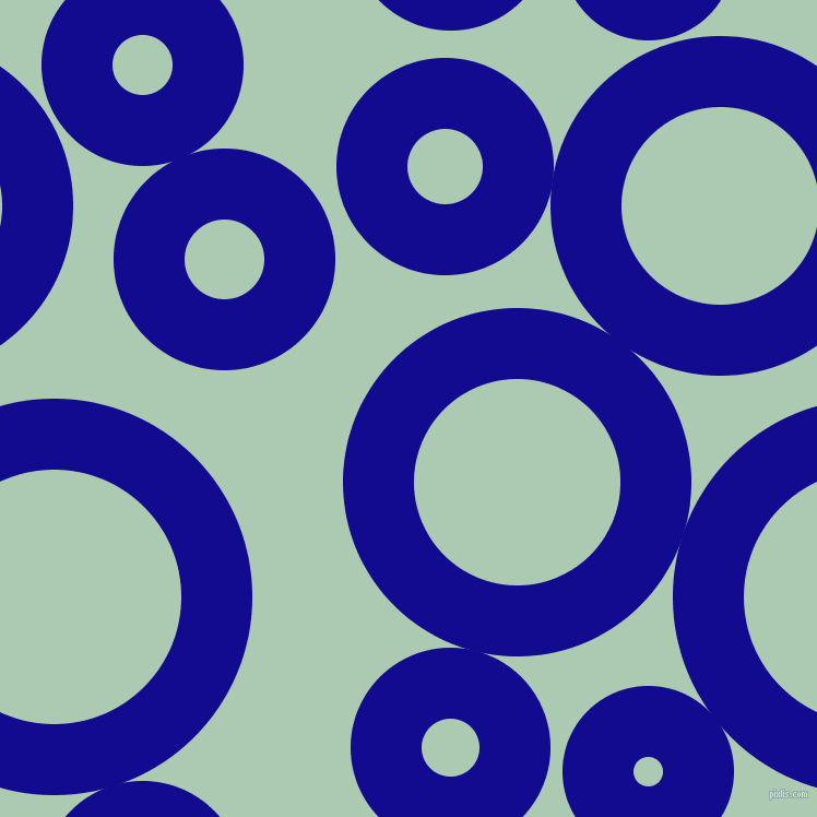 bubbles, circles, sponge, big, medium, small, 65 pixel line width, Ultramarine and Gum Leaf circles bubbles sponge soap seamless tileable