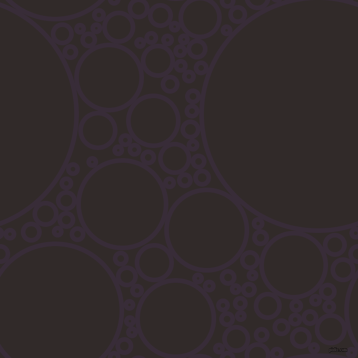 bubbles, circles, sponge, big, medium, small, 9 pixel line width, Valentino and Livid Brown circles bubbles sponge soap seamless tileable