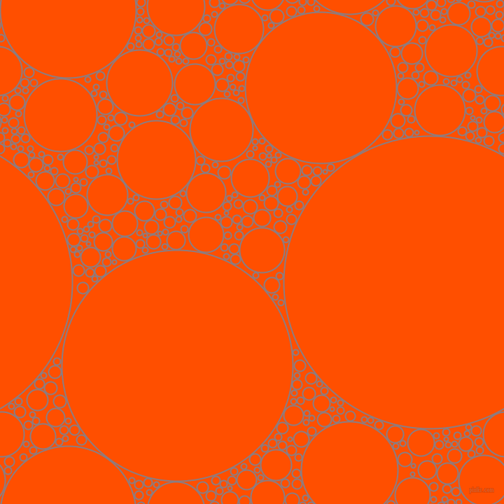 bubbles, circles, sponge, big, medium, small, 2 pixel line width, Venus and International Orange circles bubbles sponge soap seamless tileable