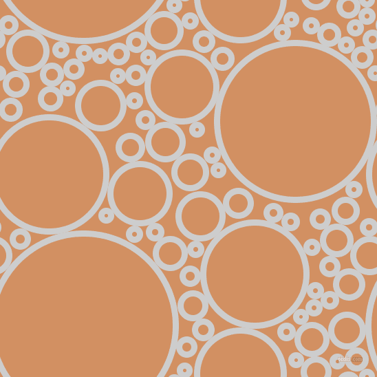 bubbles, circles, sponge, big, medium, small, 9 pixel line width, Very Light Grey and Whiskey circles bubbles sponge soap seamless tileable