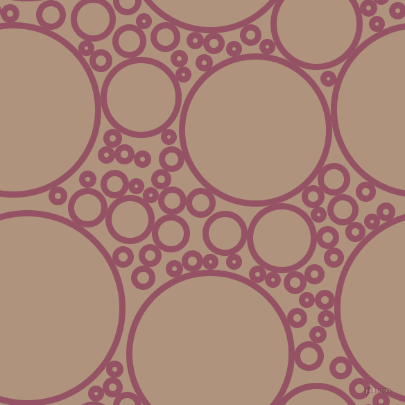 bubbles, circles, sponge, big, medium, small, 9 pixel line width, Vin Rouge and Sandrift circles bubbles sponge soap seamless tileable